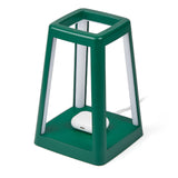 Lexon Lantern Portable Lamp With Built-In Wireless Charger - Green - Side View