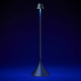 Lexon Steli Bell Infinitely Pairable Table Lamp - Blue - Rear View