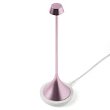 Lexon Steli Bell Infinitely Pairable Table Lamp - Pink - Front View