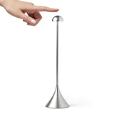 Lexon Steli Dome Infinitely Pairable Table Lamp - Alu Polish - Front View