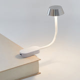 Lexon Mimi Flexible LED Lamp - Alu Polished - Front View