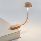 Lexon Mimi Flexible LED Lamp - Gold - Front View