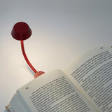 Lexon Mimi Flexible LED Lamp - Dark Red - Top-Down View