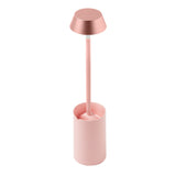 Lexon Mimi Flexible LED Lamp - Pink - Front View