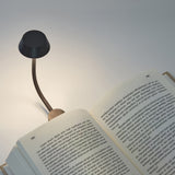 Lexon Mimi Flexible LED Lamp - Gunmetal - Top-Down View