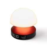 Lexon Mina Sunrise Sunrise Alarm Clock - Red - Side View