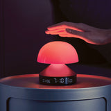 Lexon Mina Sunrise Sunrise Alarm Clock - Red - Rear View