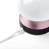 Lexon Mina Sunrise Sunrise Alarm Clock - Pink - Top-Down View