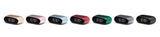 Lexon Minut Mini Alarm Clock - Gunmetal - Rear View
