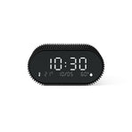 Lexon Ray Clock Lcd Alarm Clock With Temperature / Humidity Display - Black