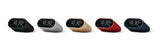 Lexon Ray Clock Lcd Alarm Clock With Temperature / Humidity Display - Red - Close-Up Angle