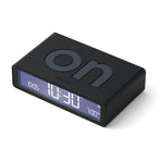 Lexon Flip Classic Reversible Alarm Clock - Black, image 2