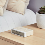 Lexon Flip Classic Reversible Alarm Clock PANTONE - Sand - Front View