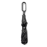 Lexon Mini Hook Umbrella - Grey - Front View