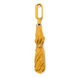 Lexon Mini Hook Umbrella - Yellow - Front View
