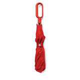 Lexon Mini Hook Umbrella - Red - Front View