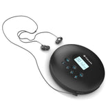 Majority Oakcastle CD100 Bluetooth Portable CD Player - Black - Side View
