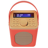 Majority Little Shelford Bluetooth & Dab Radio With Bluetooth-red