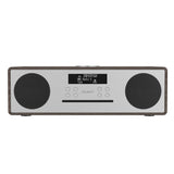 Majority Oakington Bluetooth, DAB Radio & CD Player-Walnut - Top-Down View