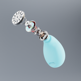 Majority Tru Bio TWS Earphones - Blue - Top-Down View