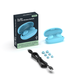 Majority Tru Bio TWS Earphones - Blue - 45-Degree Angle