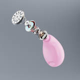 Majority Tru Bio TWS Earphones - Pink - Rear View