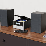 Majority Oakcastle Radio and CD HiFi150 - Top-Down View