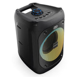 Majority PS100 - Party Speaker 40w Bluetooth Karaoke-DJ-Party-PA System - Black - Top-Down View
