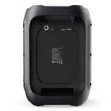 Majority PS100 - Party Speaker 40w Bluetooth Karaoke-DJ-Party-PA System - Black - 45-Degree Angle