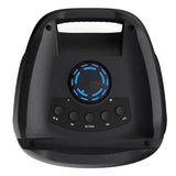 Majority PS200 - Party Speaker 80w Bluetooth Karaoke-DJ-Party-PA System - Black - Front View