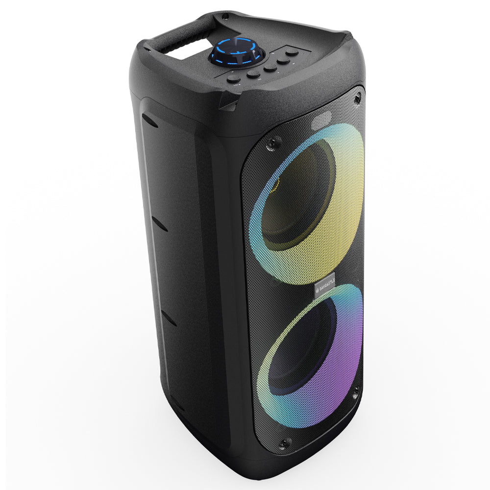 Majority PS200 - Party Speaker 80w Bluetooth Karaoke-DJ-Party-PA System - Black