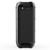 Majority PS200 - Party Speaker 80w Bluetooth Karaoke-DJ-Party-PA System - Black - 45-Degree Angle