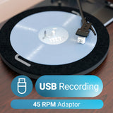 Majority Moto Plus Turntable - Side View