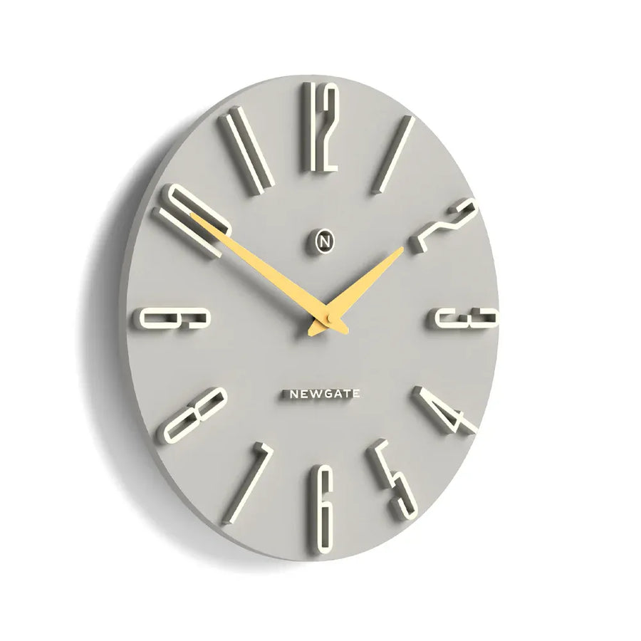 Newgate Empire State Wall Clock-Grey