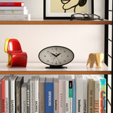 Newgate Ronnie Alarm Clock Black - Front View