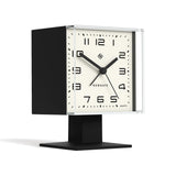 Newgate Victor Alarm Clock Black - Front View