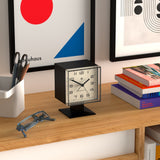 Newgate Victor Alarm Clock Black - Top-Down View
