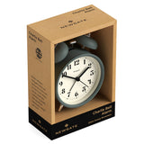 Newgate Theatre Alarm Clock Asparagus Green - Side View