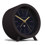 Newgate Fred Alarm Chocolate Black - Reverse Dial - Front View
