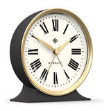 Newgate Hotel Alarm Clock Moonstone Grey - Front View
