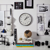 Newgate Jones Jam Clock Matte Black - Side View