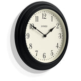 Newgate Jones Supper Club Clock Black - Front View