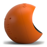 Newgate Centre Of The Earth Lcd Alarm Clock Pumpkin Orange - Side View