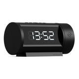 Newgate Pil Led Alarm Clock Black - Front View
