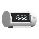 Newgate Pil Led Alarm Clock White - Front View