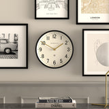 Newgate Master Edwards Wall Clock Black - Side View