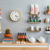 Newgate Master Edwards Clock Radial Brass - Side View