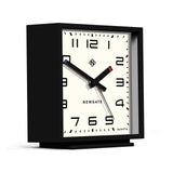 Newgate Amp Mantel Clock Neutral Mono Ii Dial - Front View
