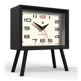 Newgate Henry Mantel Clock Neutral Mono Ii Dial - Front View