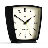 Newgate Odyssey Mantel Clock Black - Front View